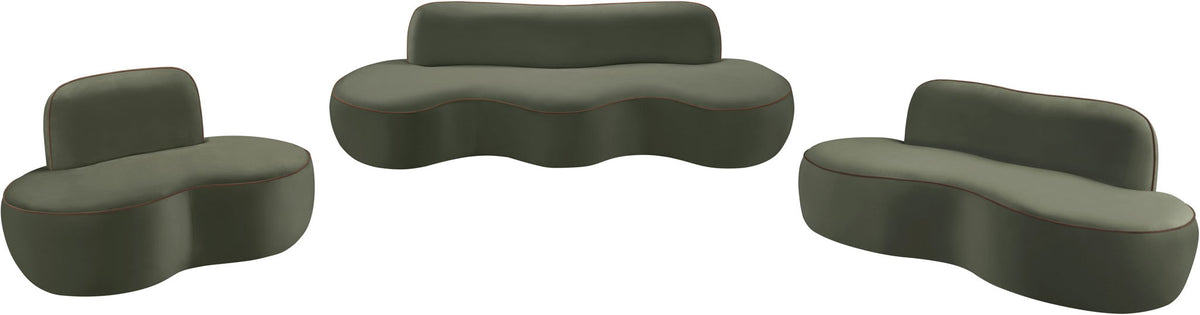 Swerve - Velvet Upholstered Chair