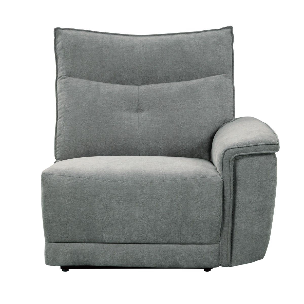 Tesoro - 3 Piece Power Double Reclining Sofa - Dark Gray
