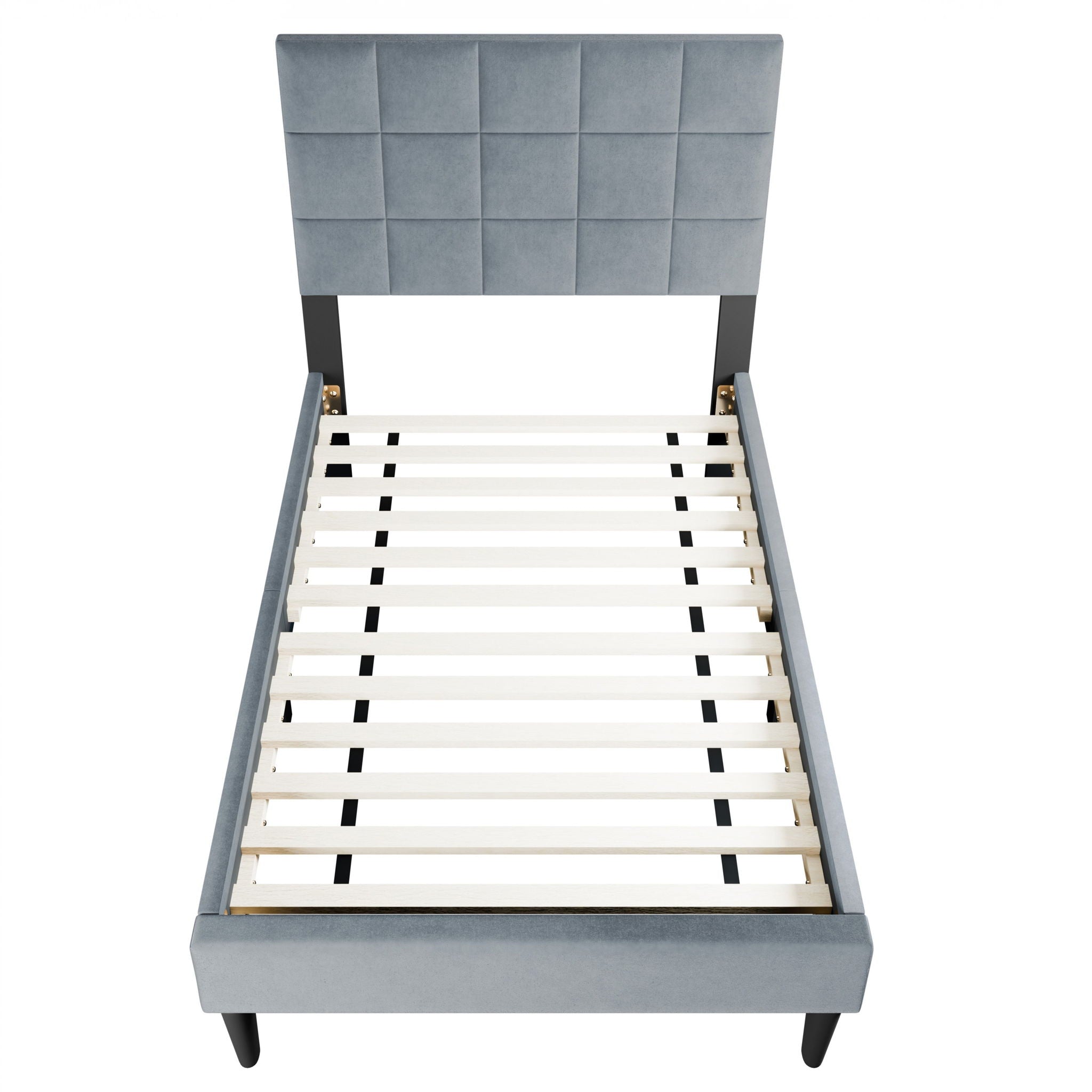 Modern Bed With Adjustable Headboard