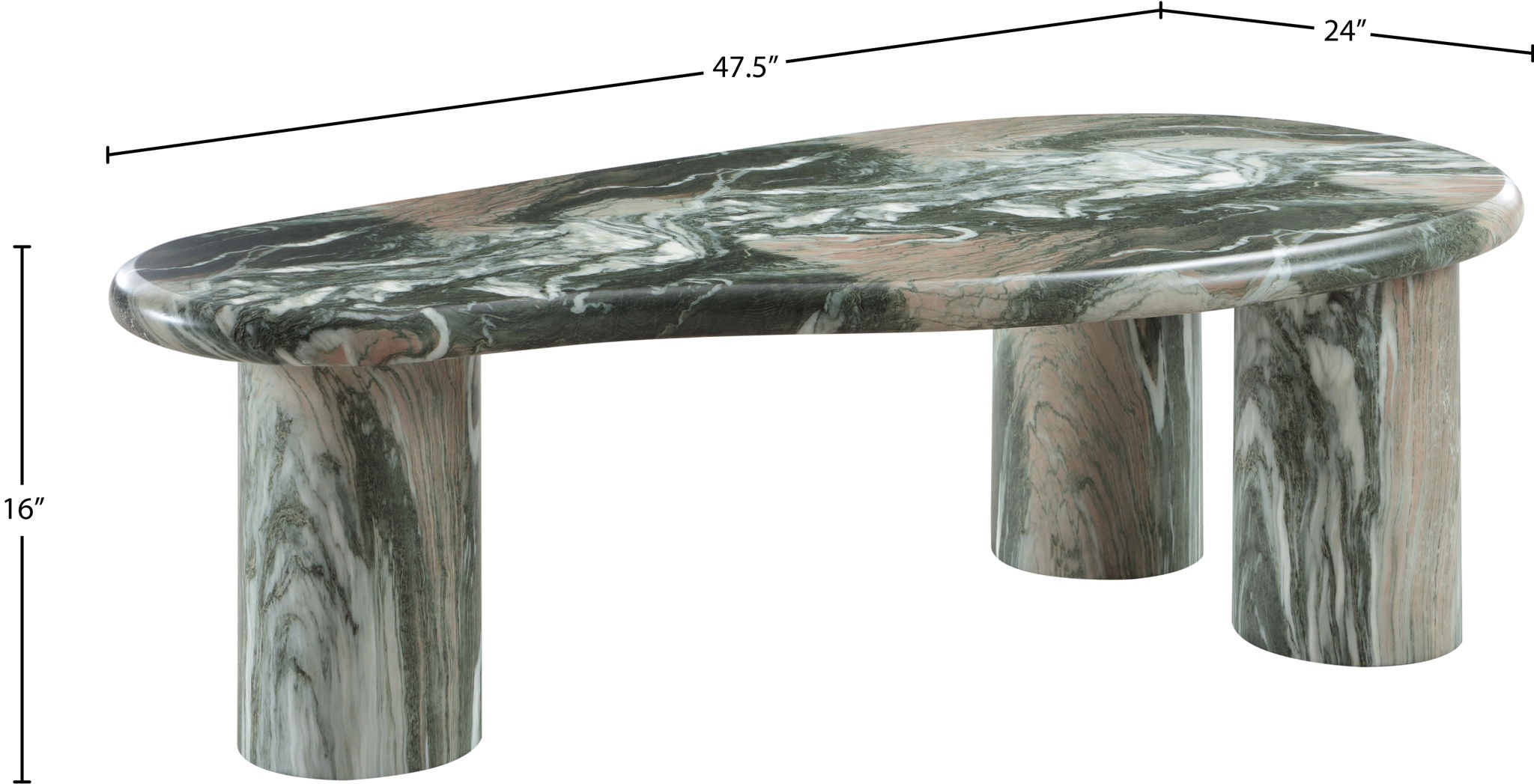 Sassari - Concrete Coffee Table