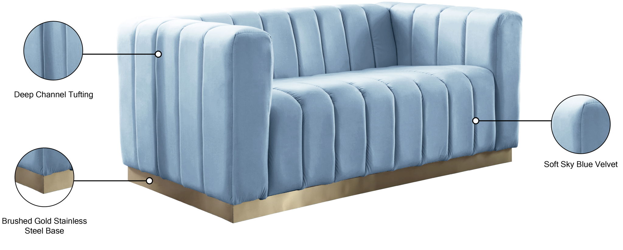 Marlon - Loveseat