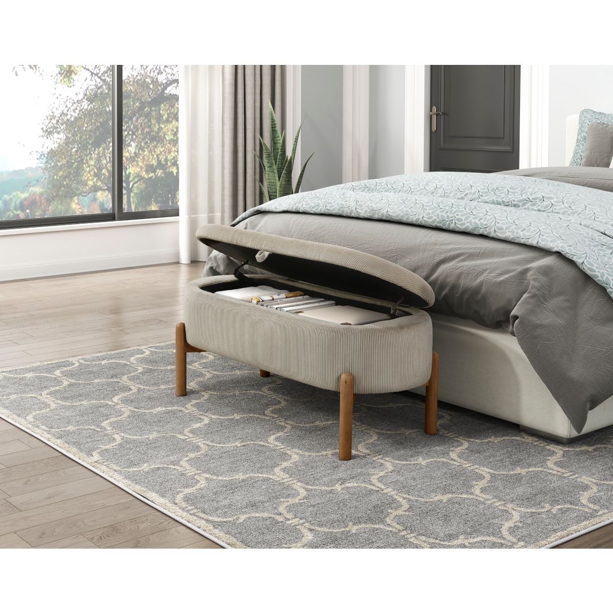 Mavis - Lift Top Storage Bench