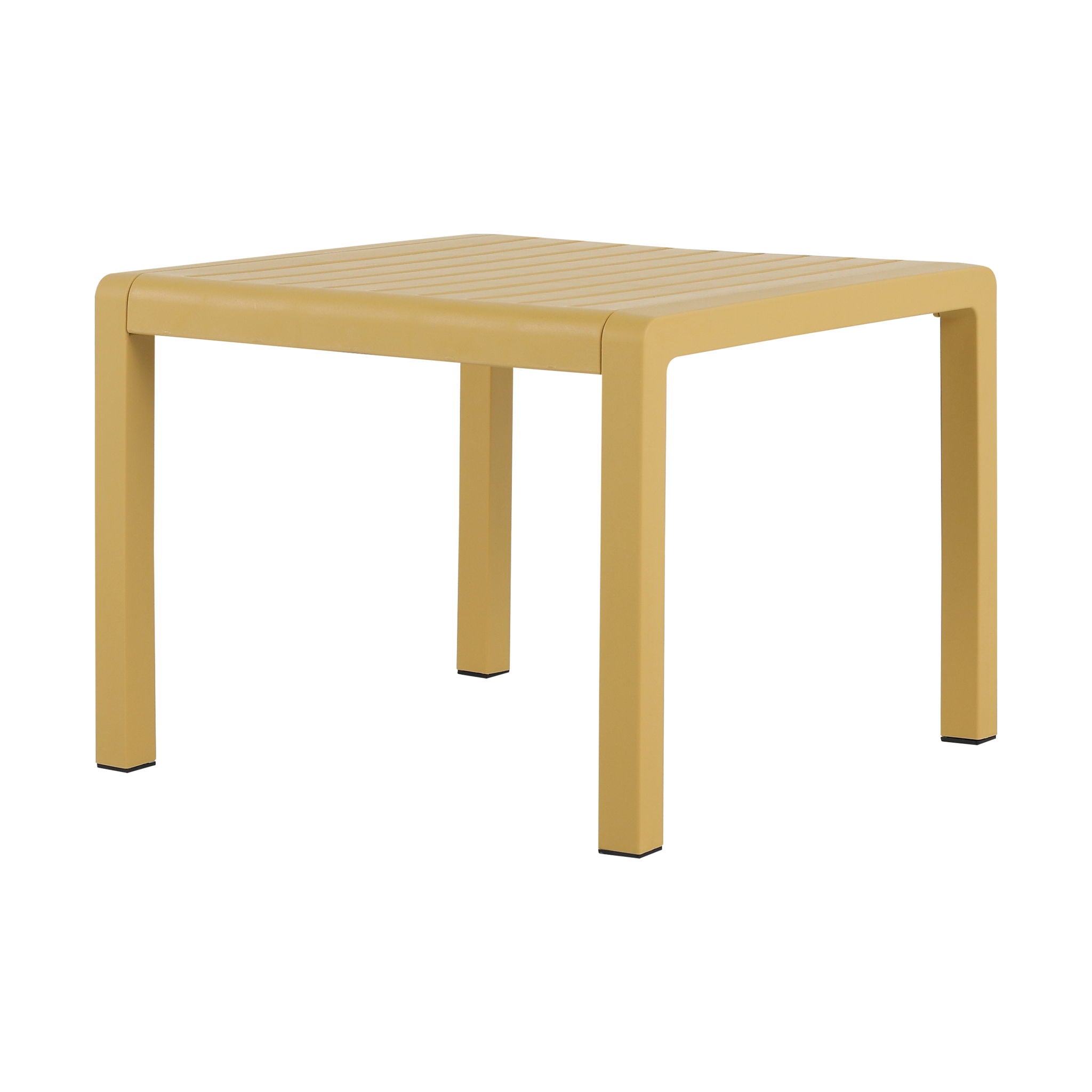 3 Piece Indoor / Outdoor Leisure Table And Chair Set (2 Chairs And 1 Coffee Table), UV Resistant, Waterproof And Durable - Brick Yellow