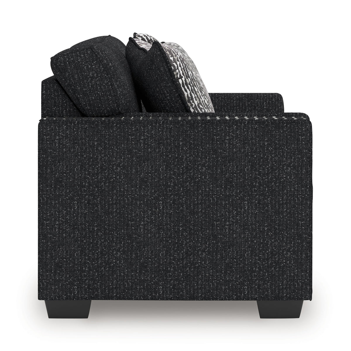 Jasmine Peaks - Loveseat - Coal