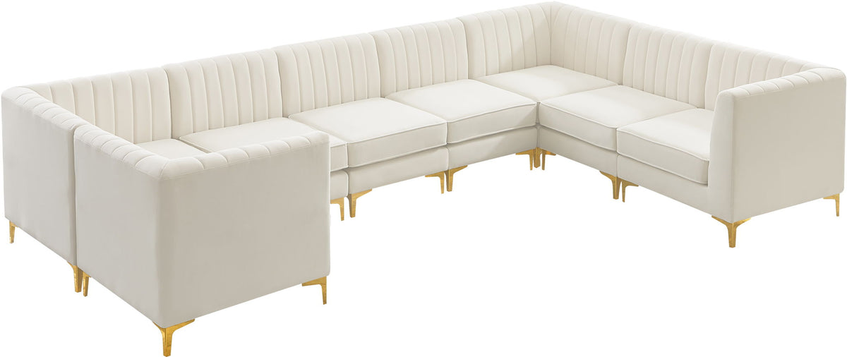 Alina - 8 Piece Modular U-Shaped Sectional