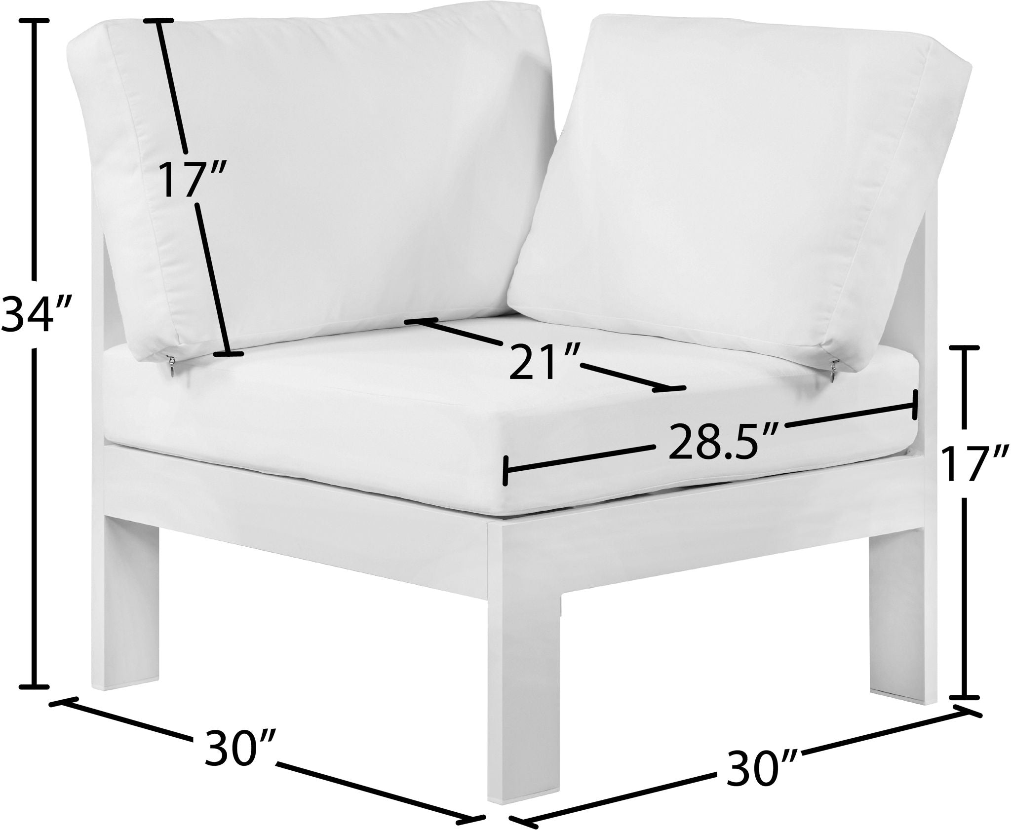 Nizuc - Outdoor Corner Chair
