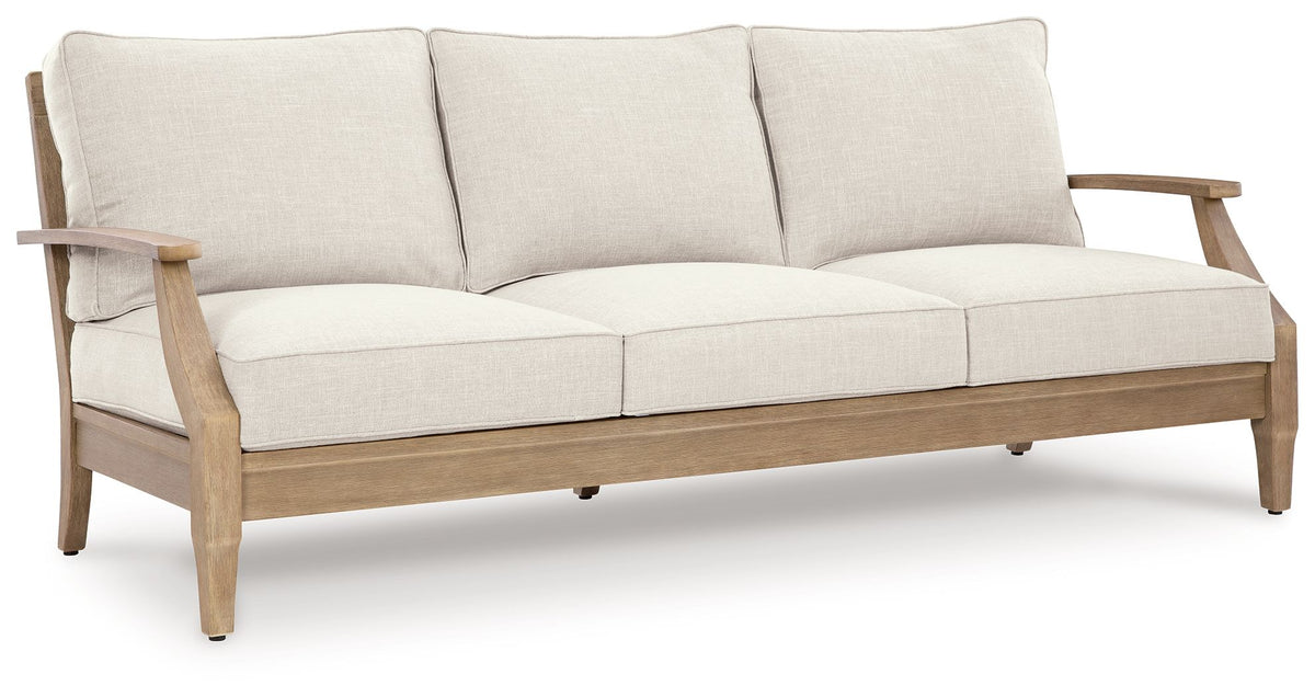 Carter Hall - Sofa With Cushion - Beige