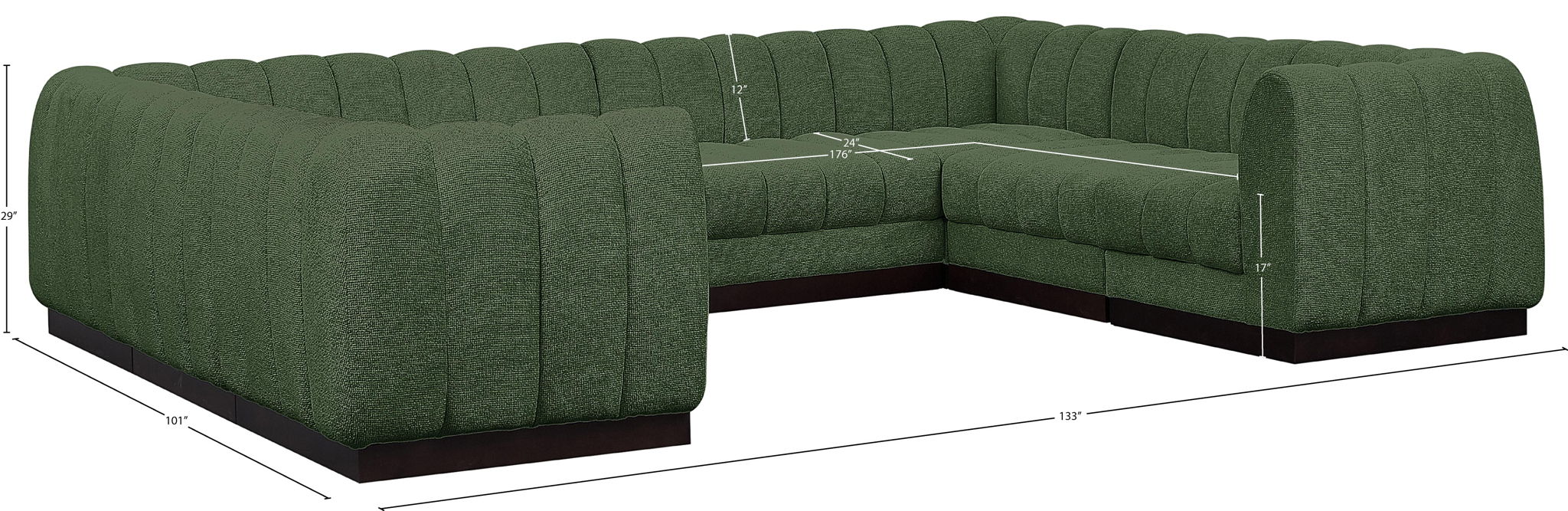 Quinn - 8 Piece Modular Sectional