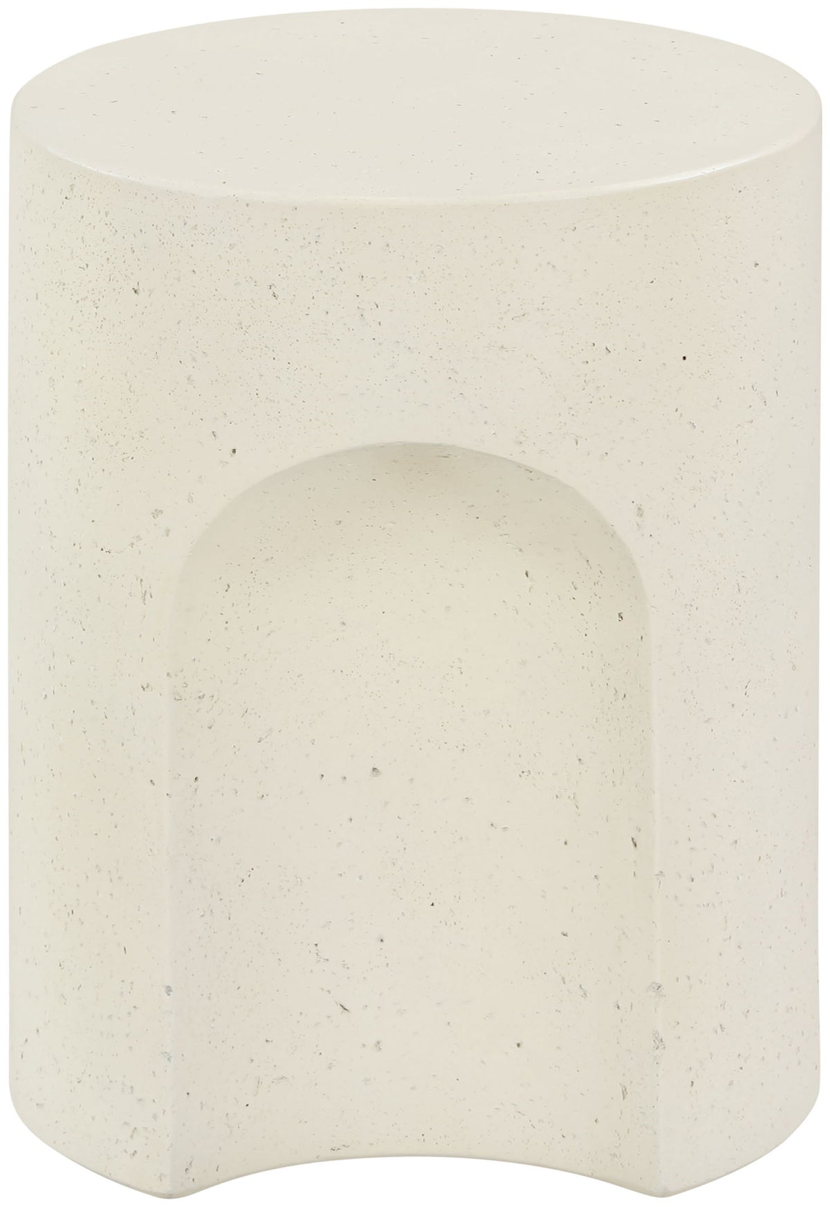 Olira - Concrete And Fiberglass Indoor / Outdoor End Table