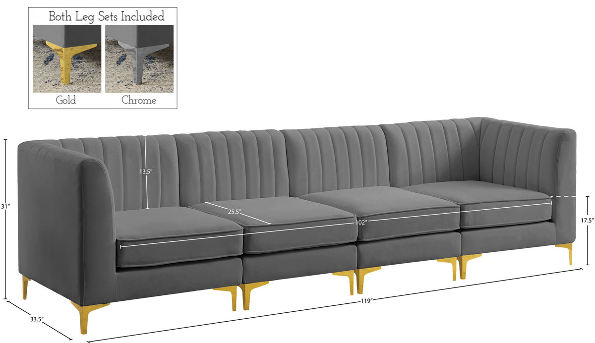Alina - Modular 4 Seat Sofa