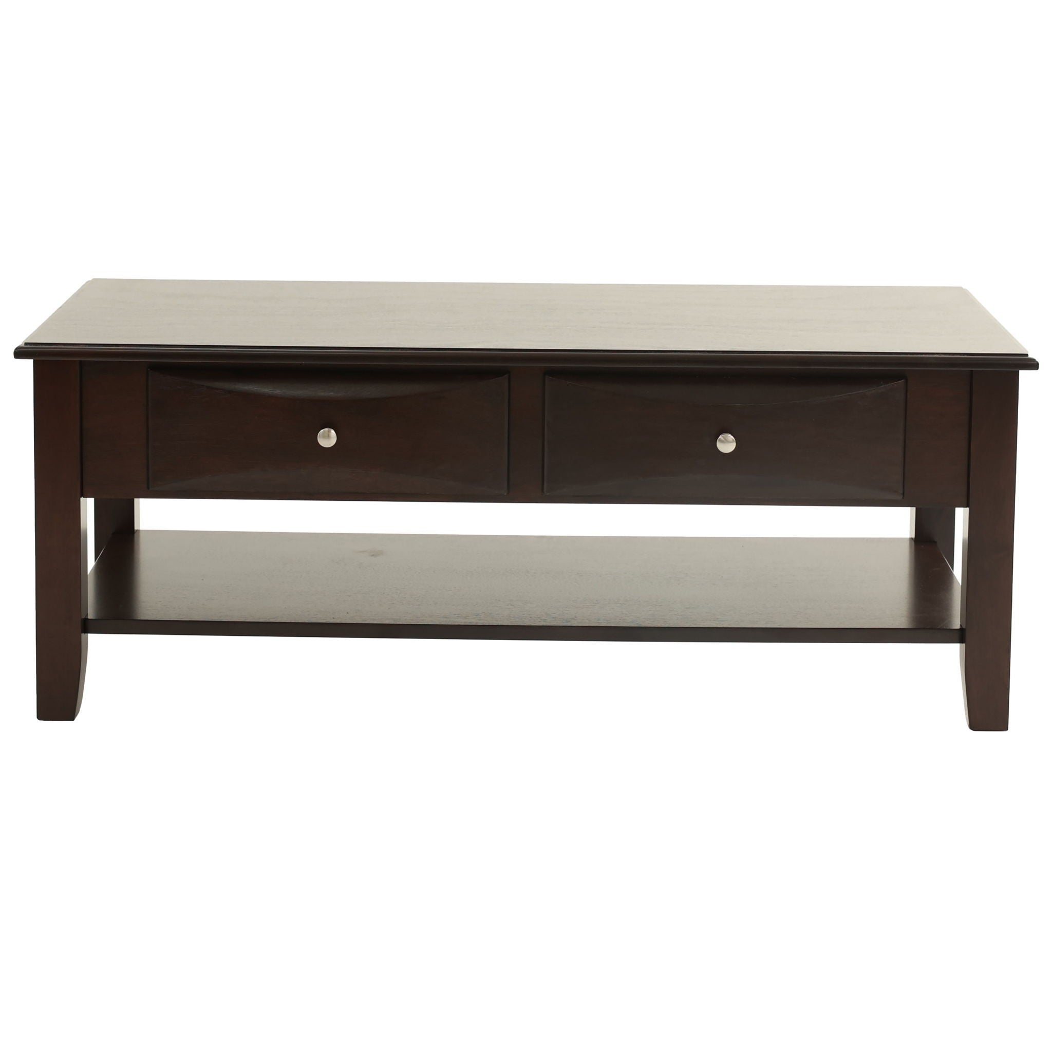 Table Set With Drawers And Open Shelf Storage