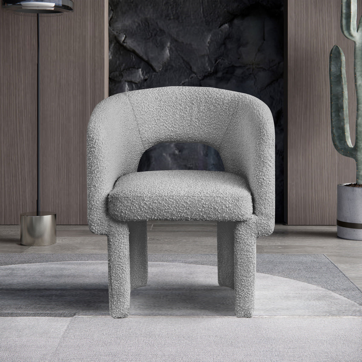 Emmet - Boucle Dining Chair / Accent Chair