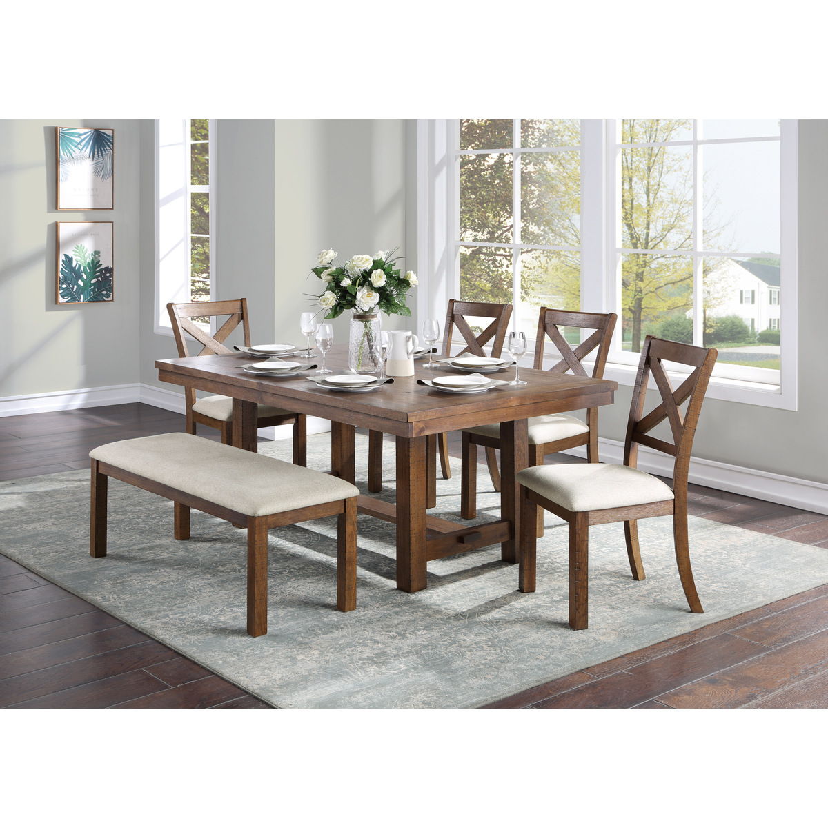 Bonner - Bench - Beige