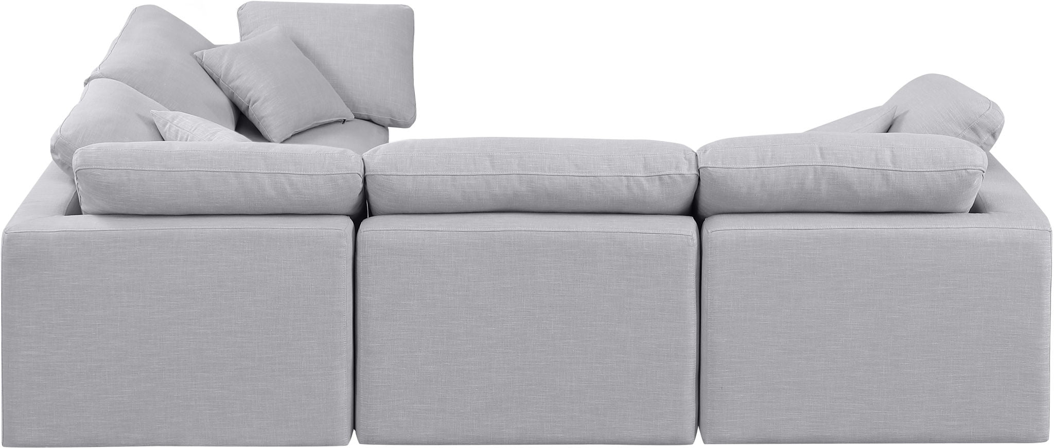 Indulge - Linen 4 Piece Modular Corner Sectional