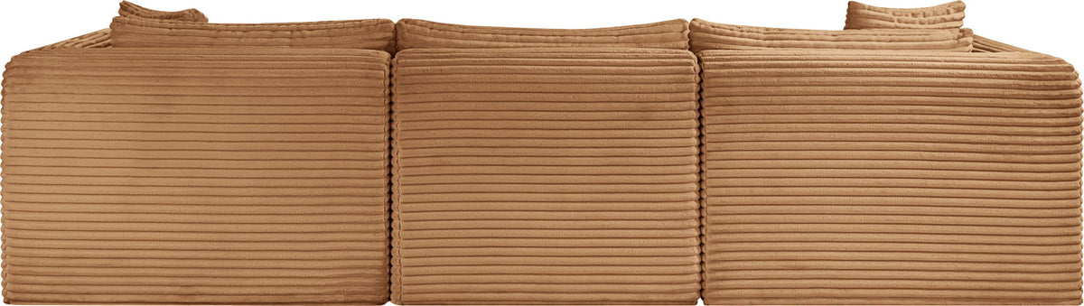 Shaggy - Fabric 4 Piece Modular Sectional
