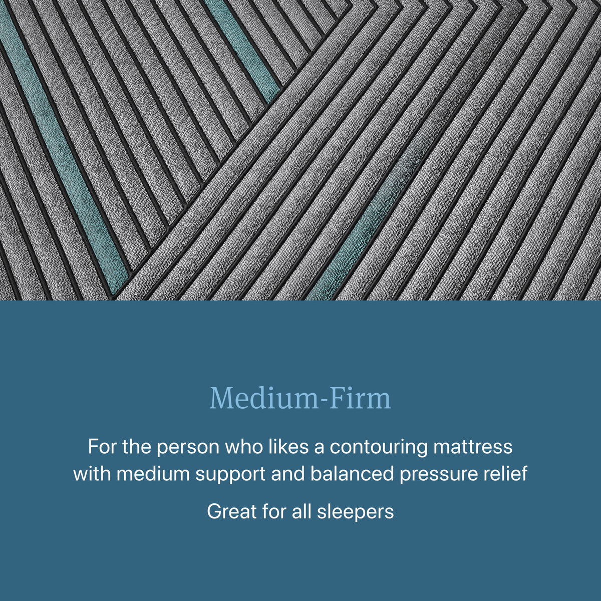 Beautyrest - Level Two Hybrid Medium Firm Mattress