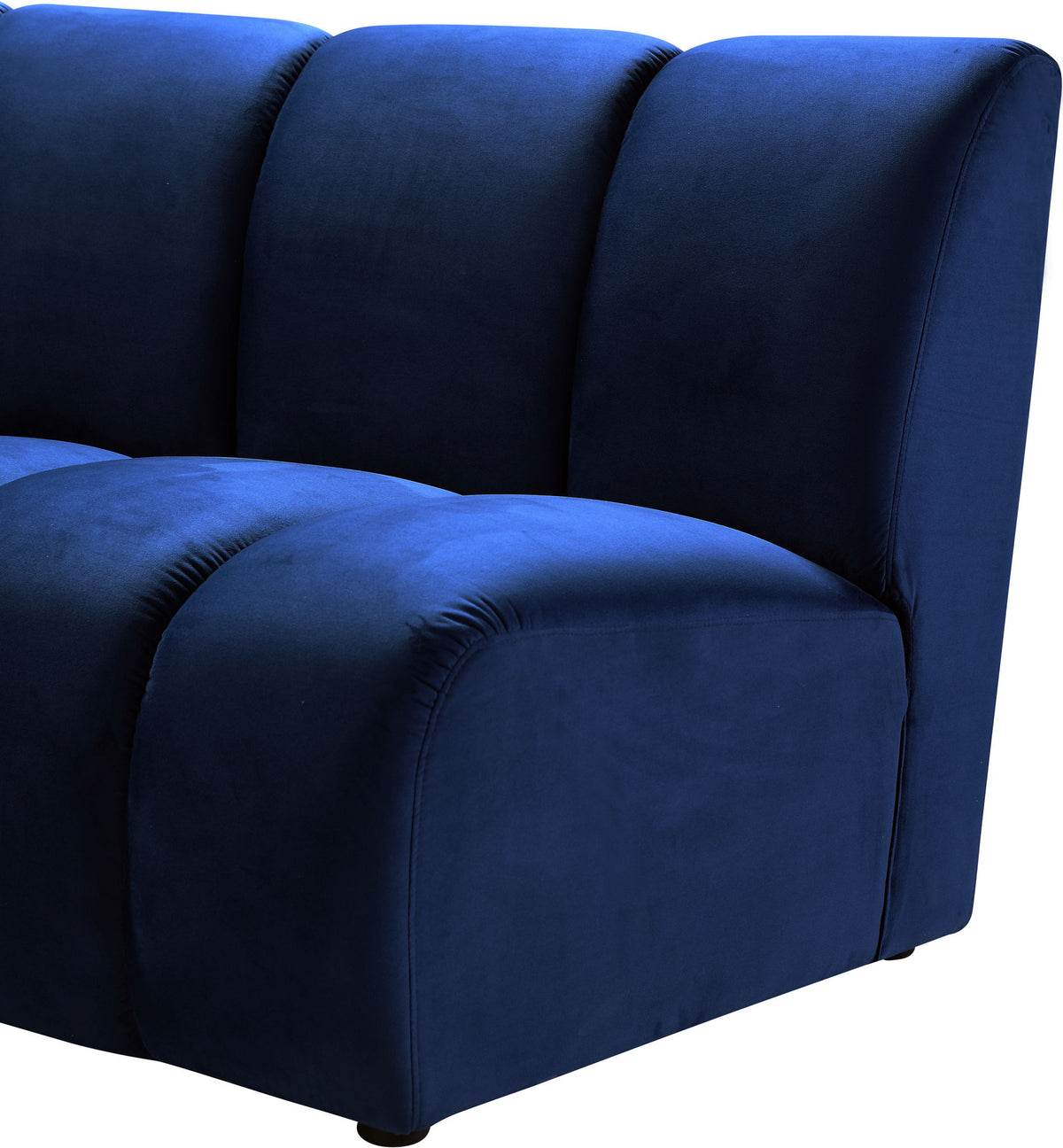 Infinity - 5 Piece Velvet Modular Sectional