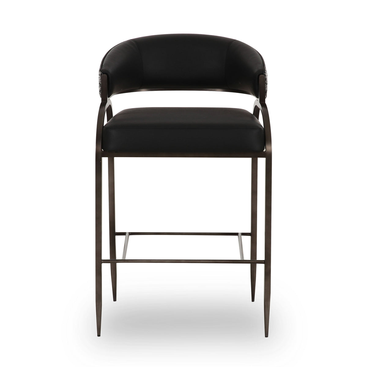 Tatum - Vegan Leather 2-Tone Counter Stool