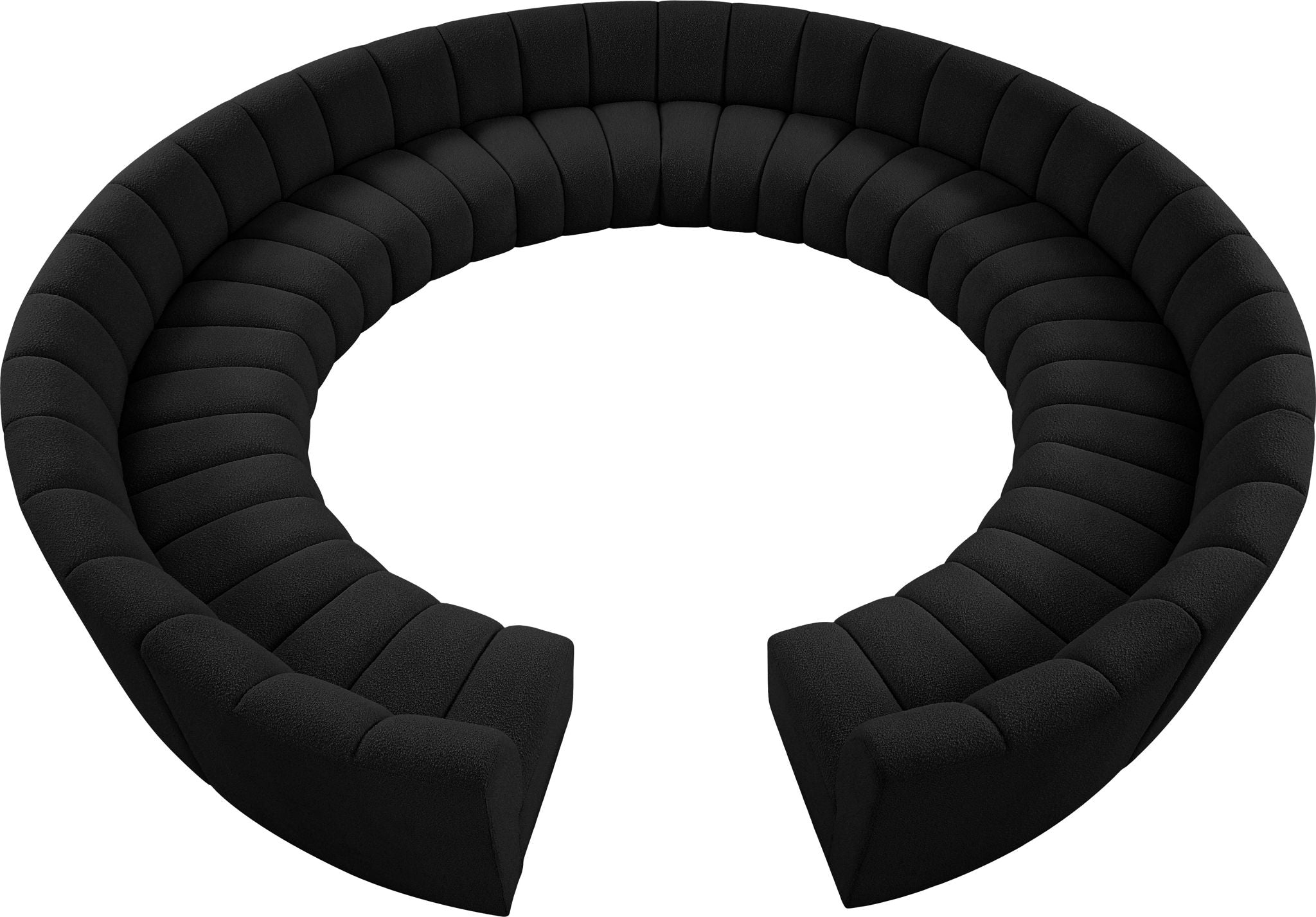 Infinity - 12 Piece Boucle Modular Sectional