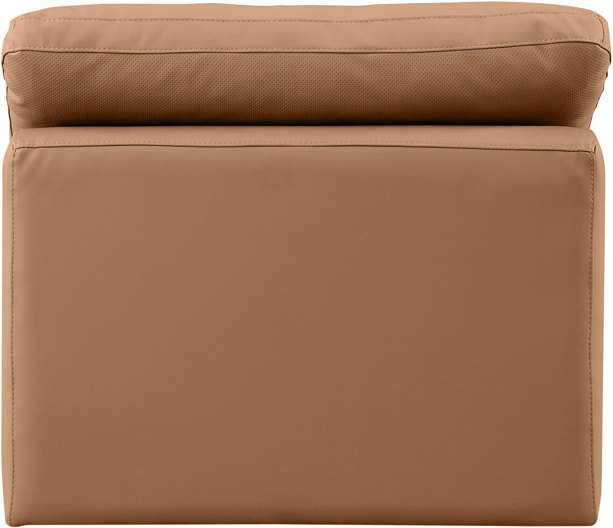 Indulge - Faux Leather Armless Chair