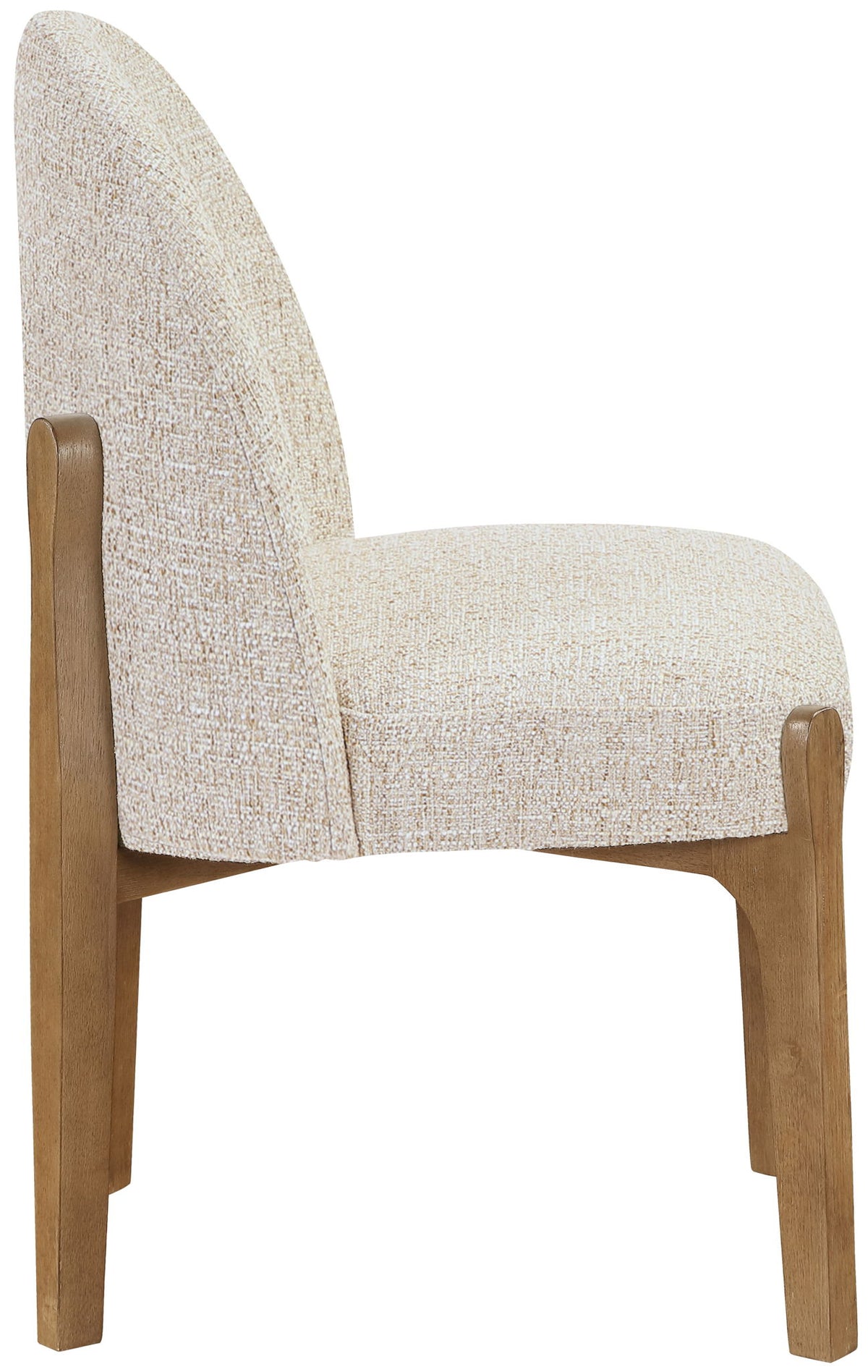 Torino - Upholstered Dining Chair With Brushed Brown Base (Set of 2)