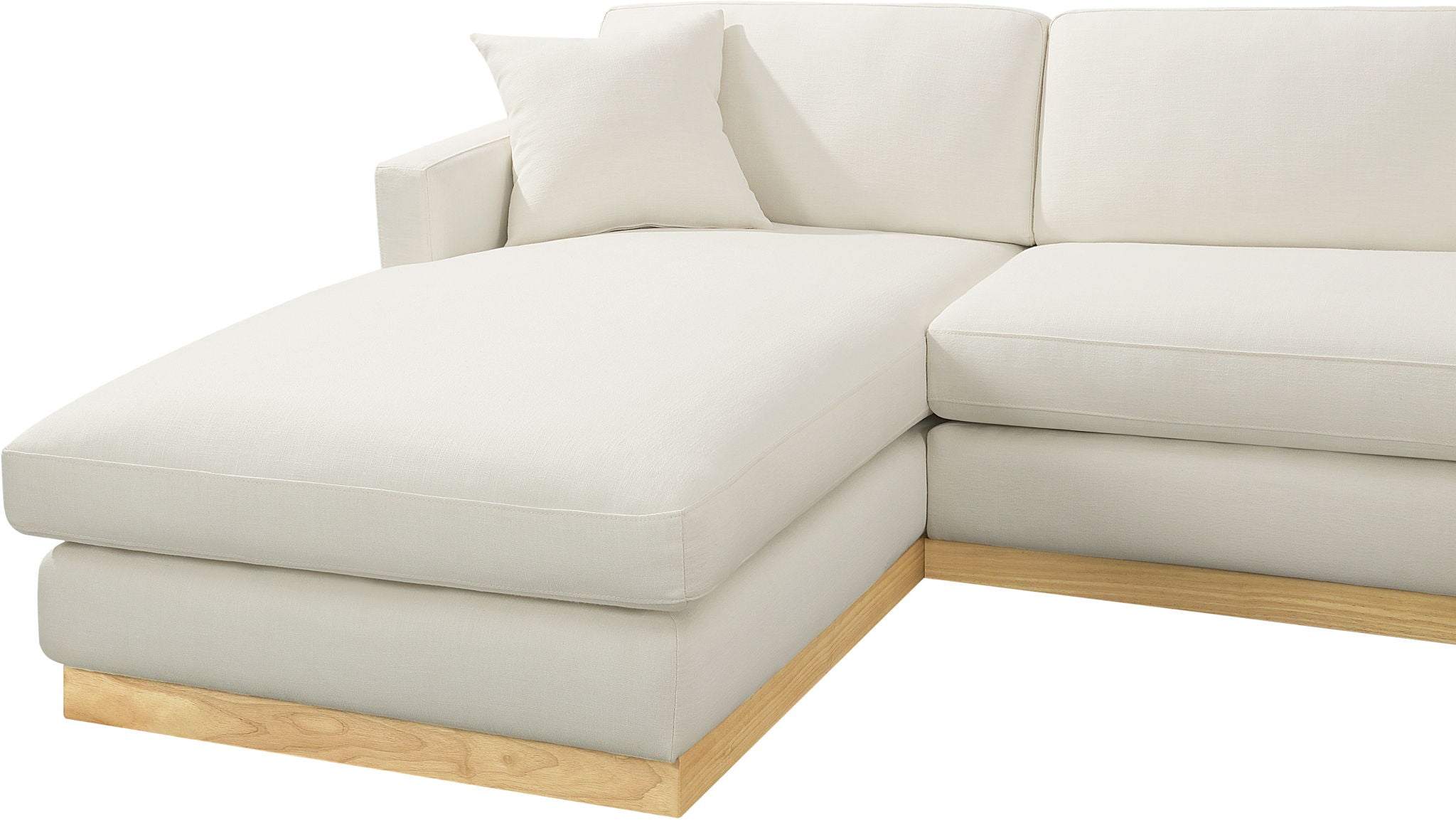 Johanna - 3 Piece Sectional - Natural Base
