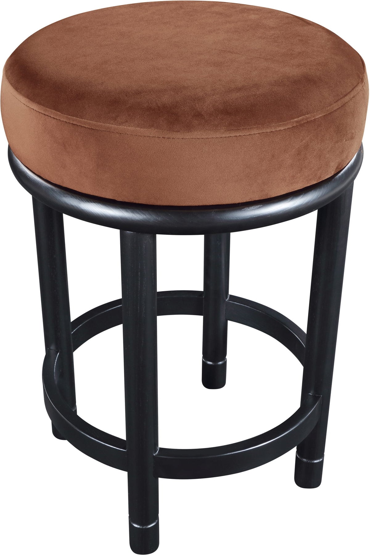 Monette - Counter Stool With Black Base