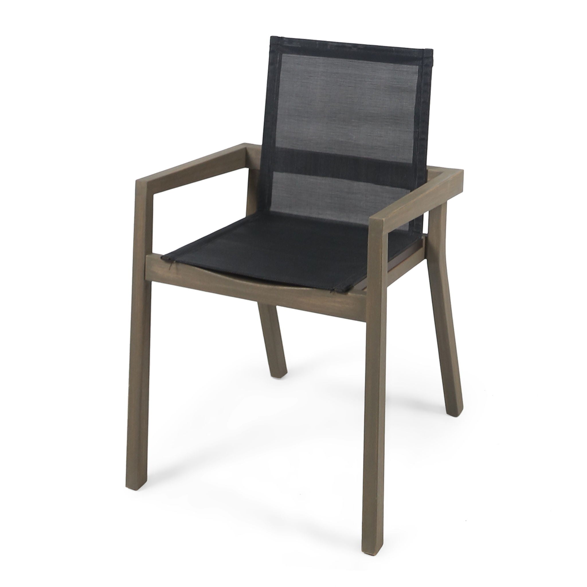 Belfast - Dining Chair With Acacia Wood Frame And Seating (Set of 2)