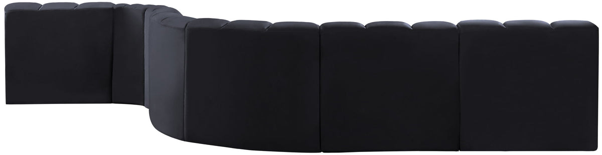 Arc - Velvet 7 Piece Modular Sofa