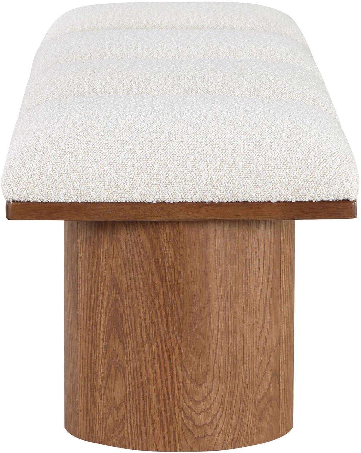 Pavilion - 4 Piece Modular Bench With Brown Base