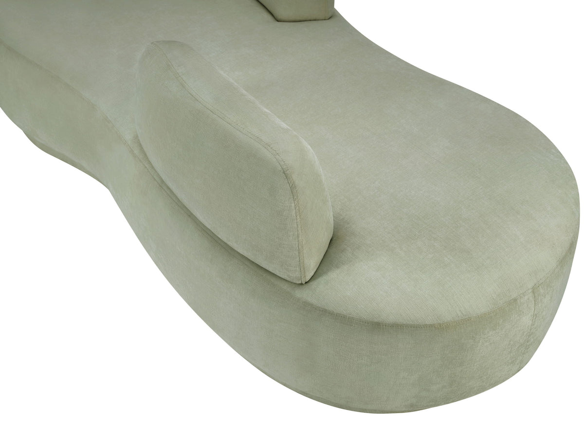 Argyle - Chenille Fabric Chaise / Loveseat