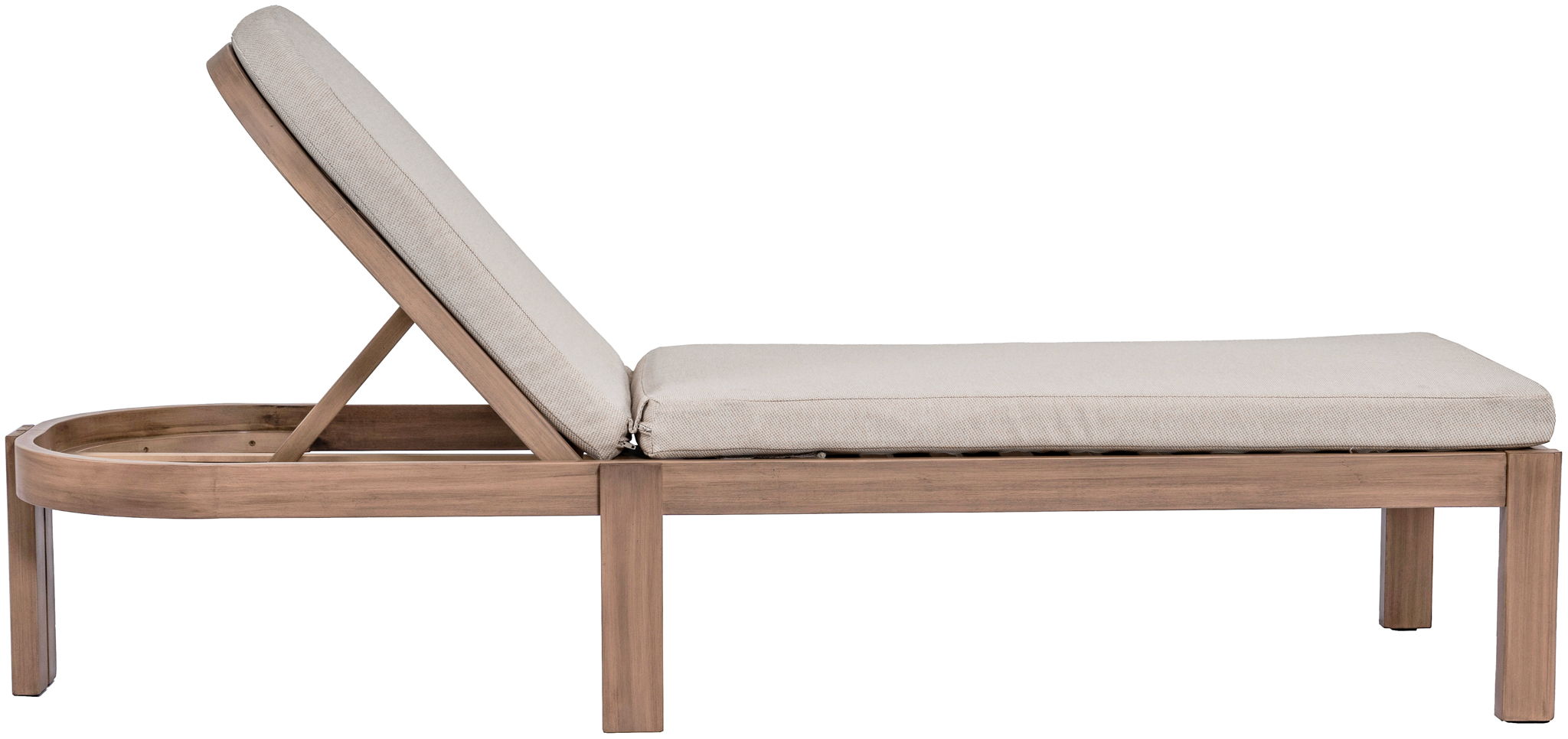 Newport - Water Resistant Fabric Upholstered Outdoor Patio Lounge Chair