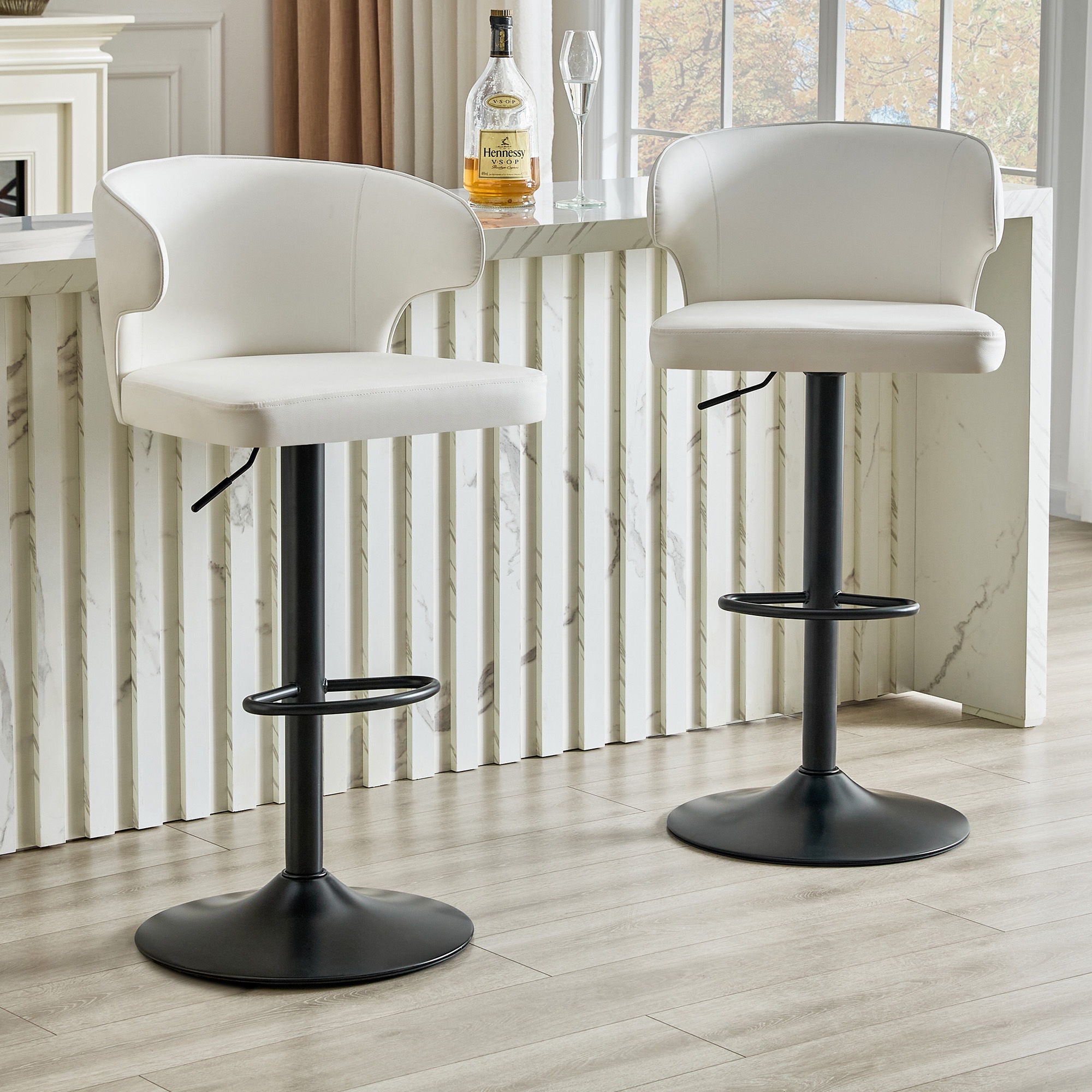 Adjustable Swivel Bar Chair