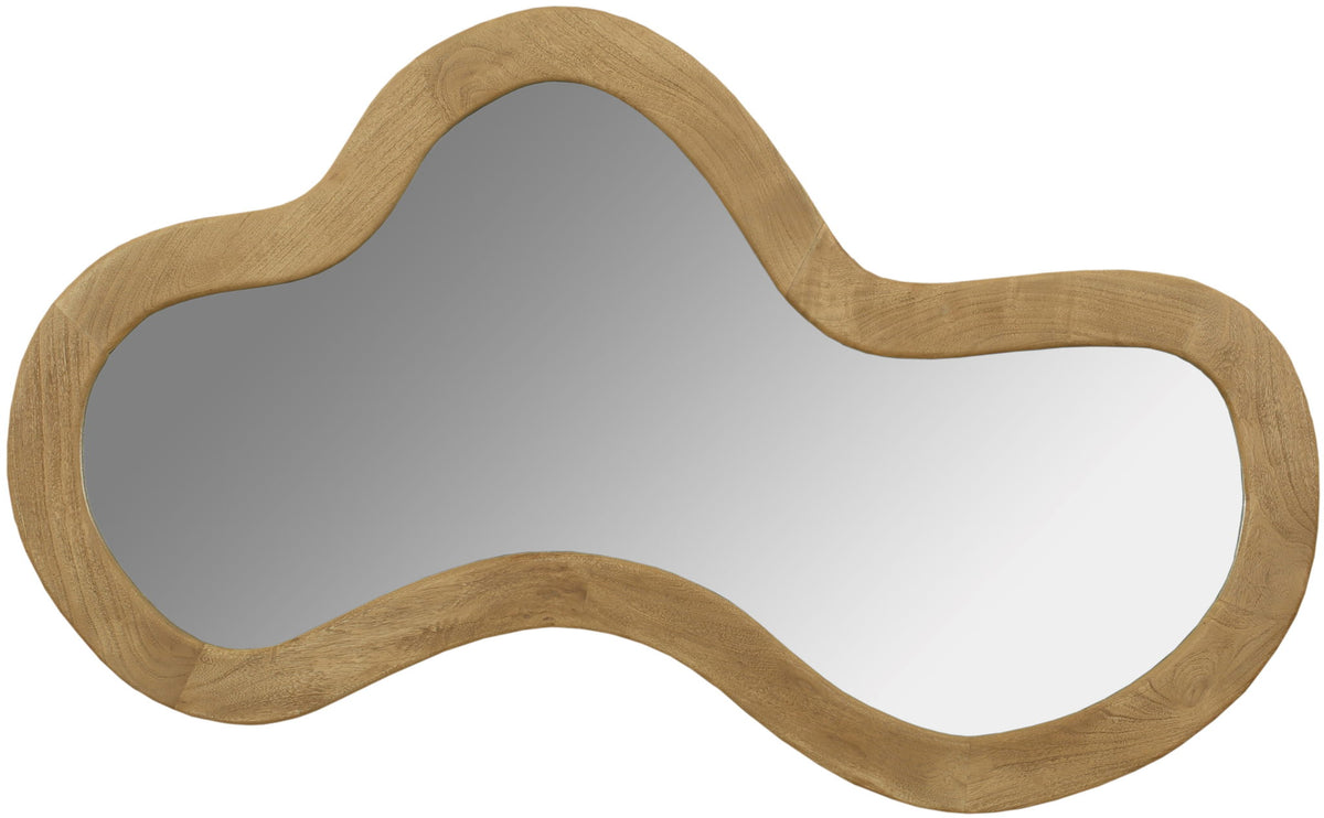 Oblique - Mirror - Wood