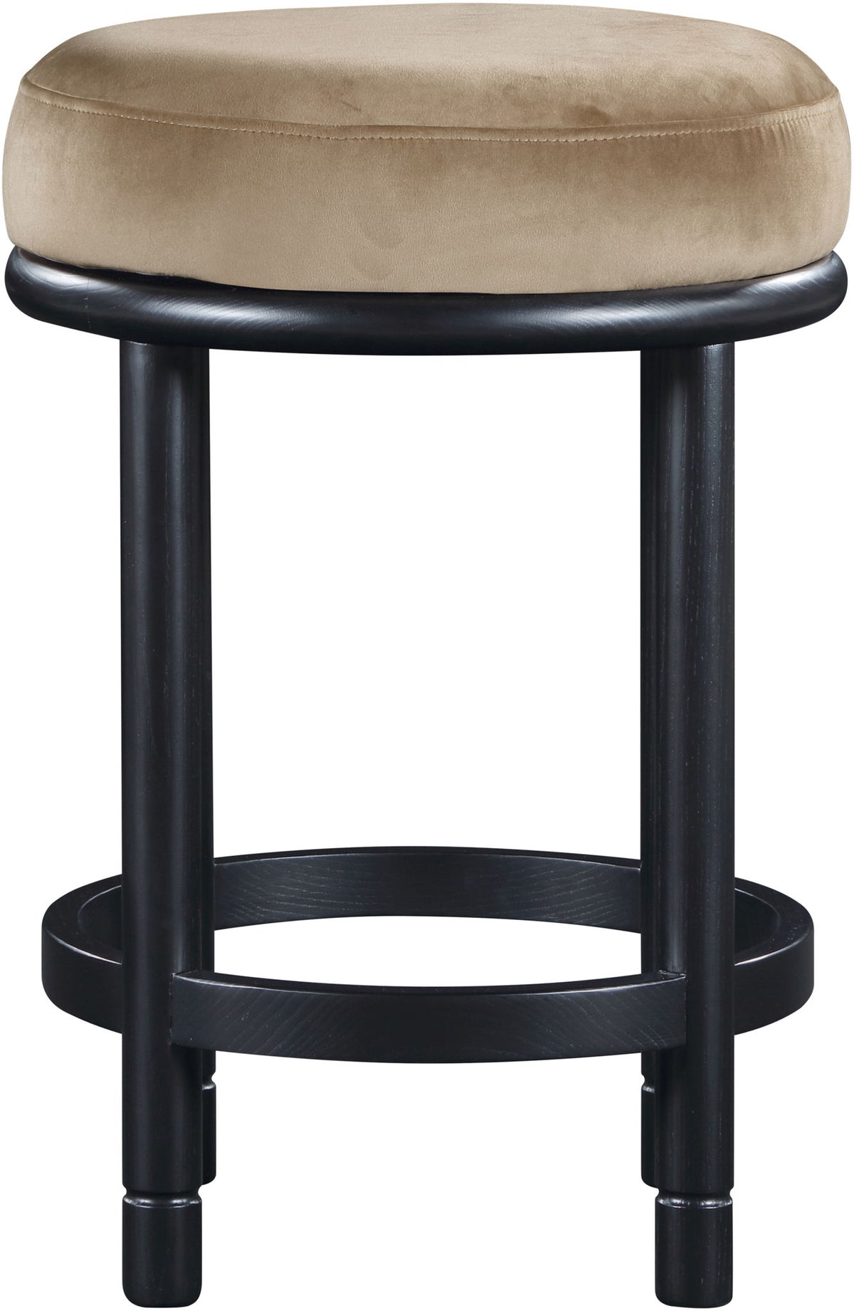 Monette - Counter Stool With Black Base