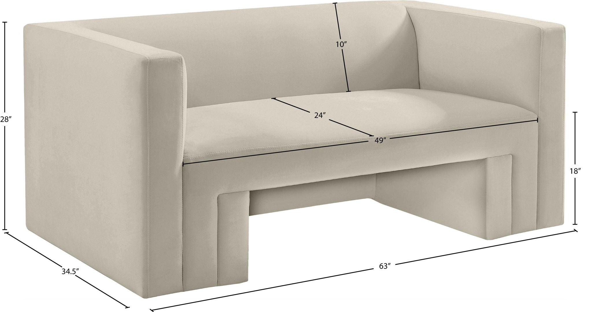Henson - Loveseat