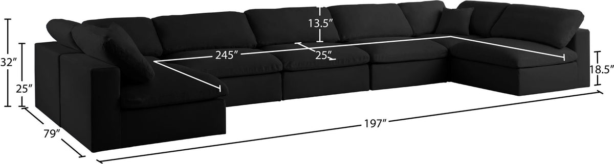 Serene - 7 Piece Modular Sectional