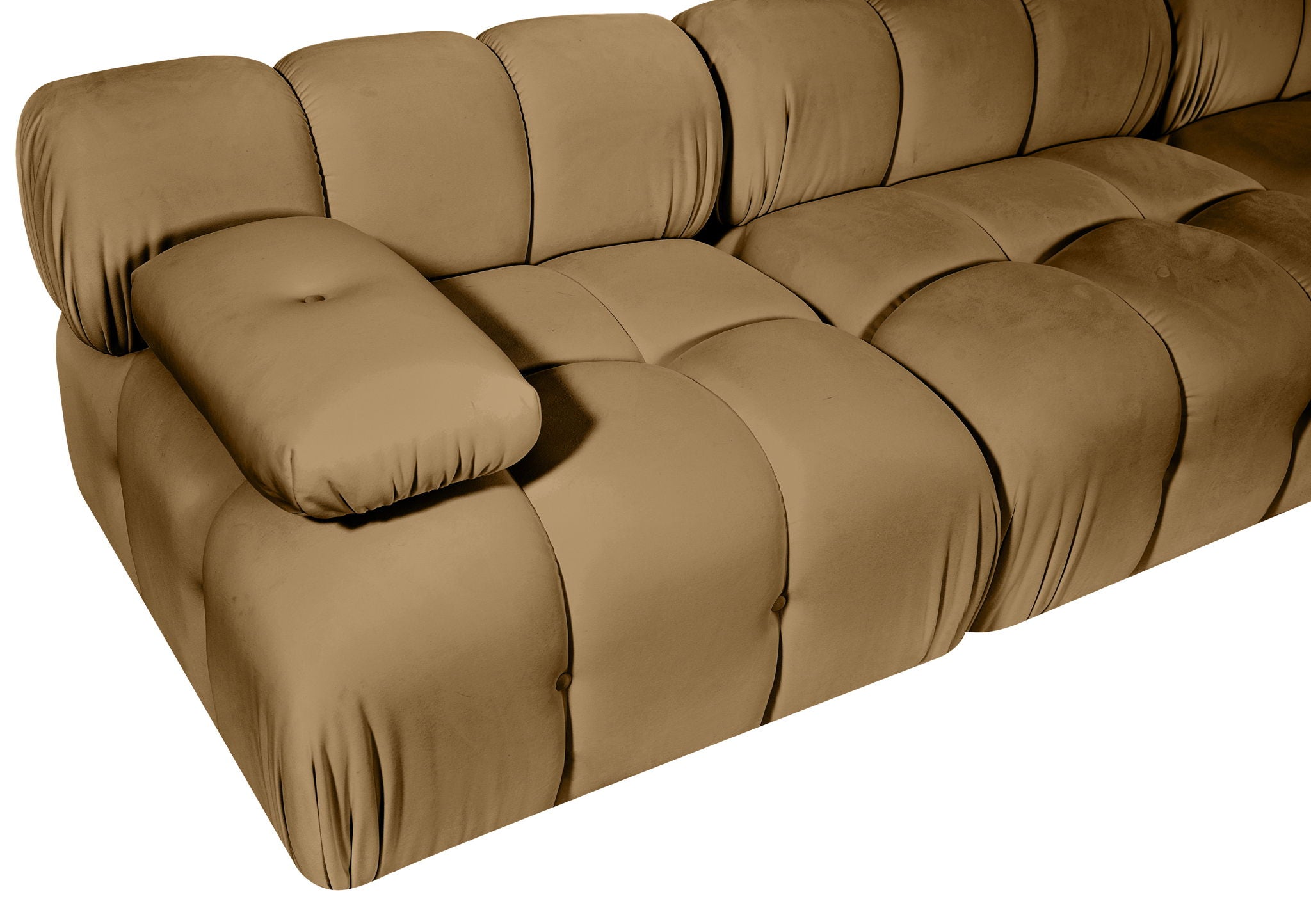 Orin - Velvet 4 Piece Modular Sofa