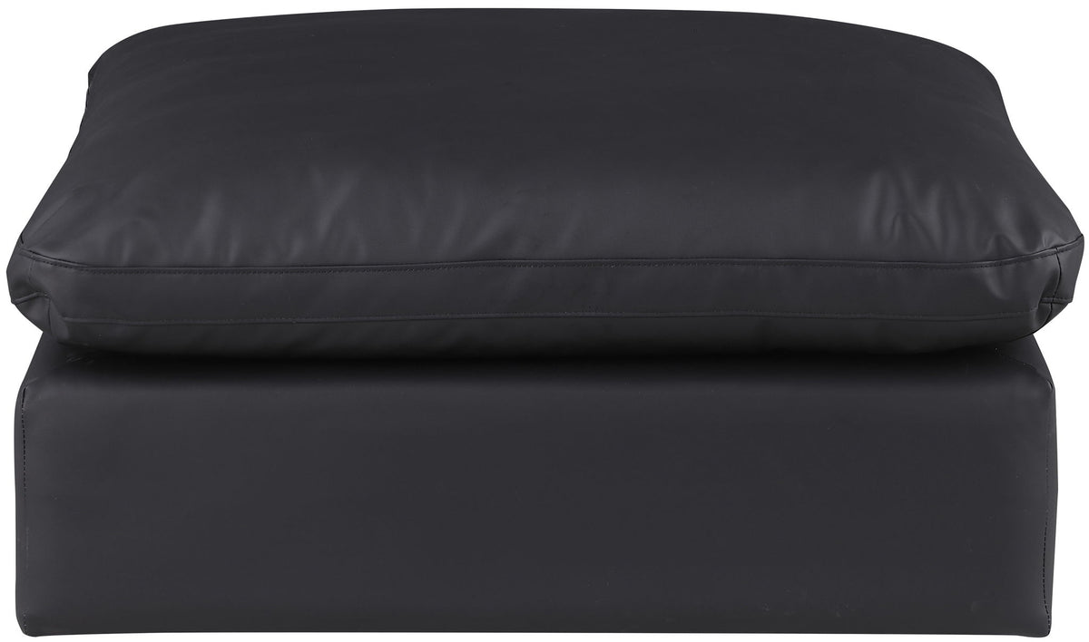 Comfy - Faux Leather Ottoman
