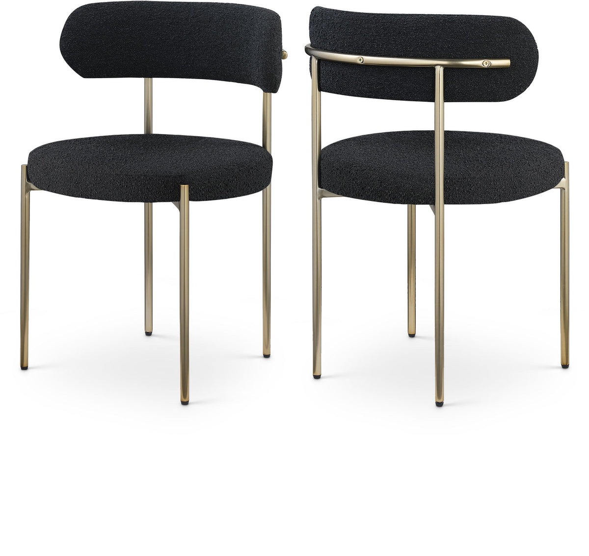 Beacon - Boucle Fabric Dining Chair (Set of 2)