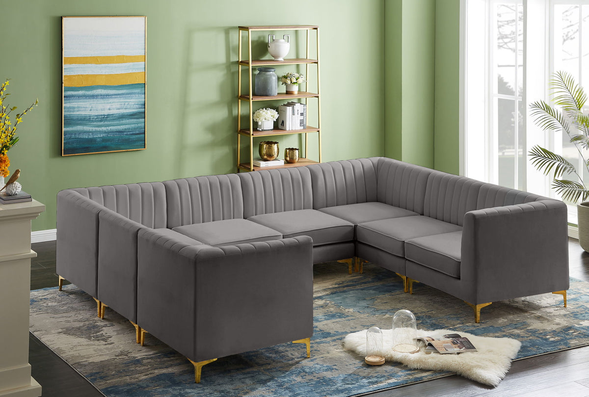 Alina - 8 Piece Modular Sectional