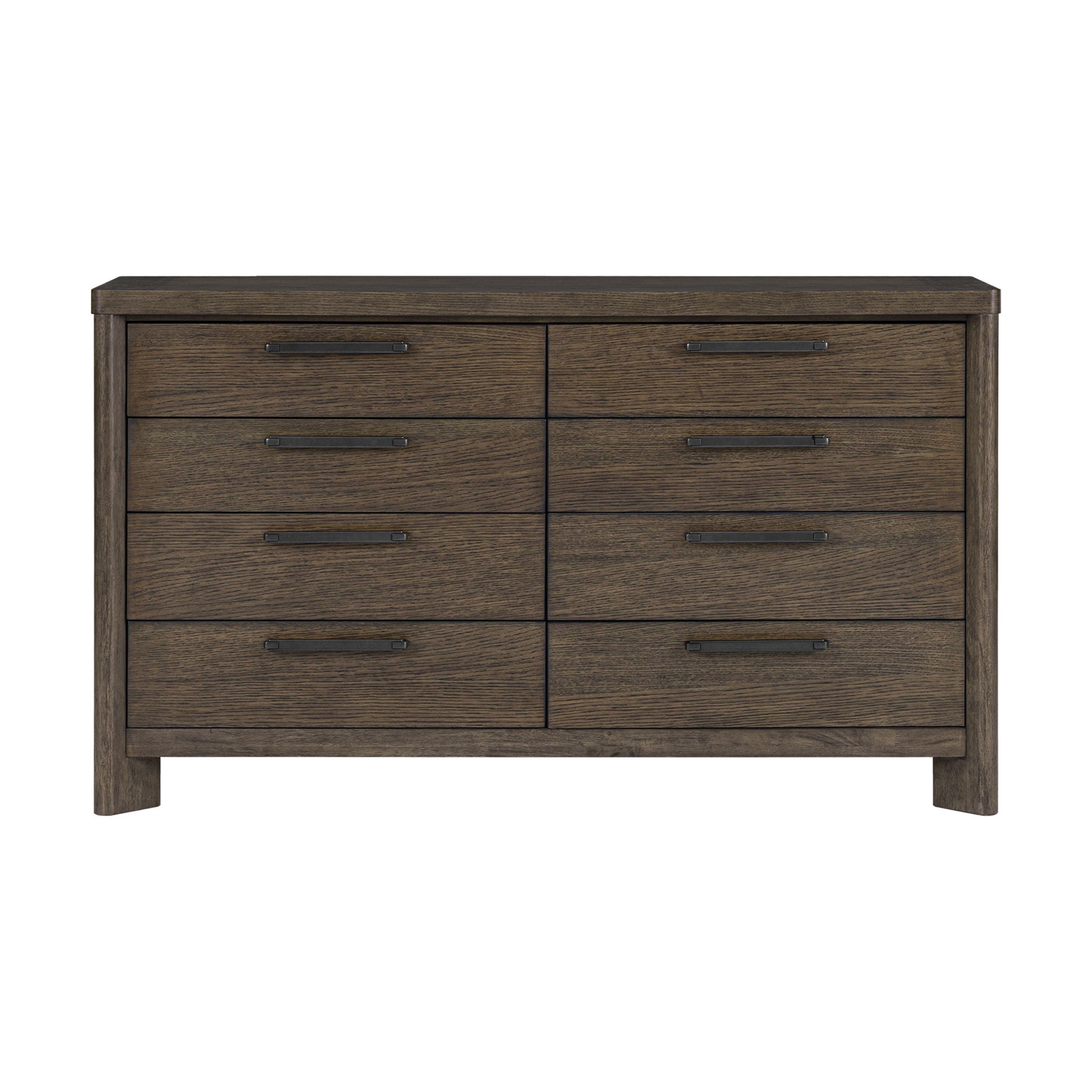 8 Drawer Dresser - Dark Oak