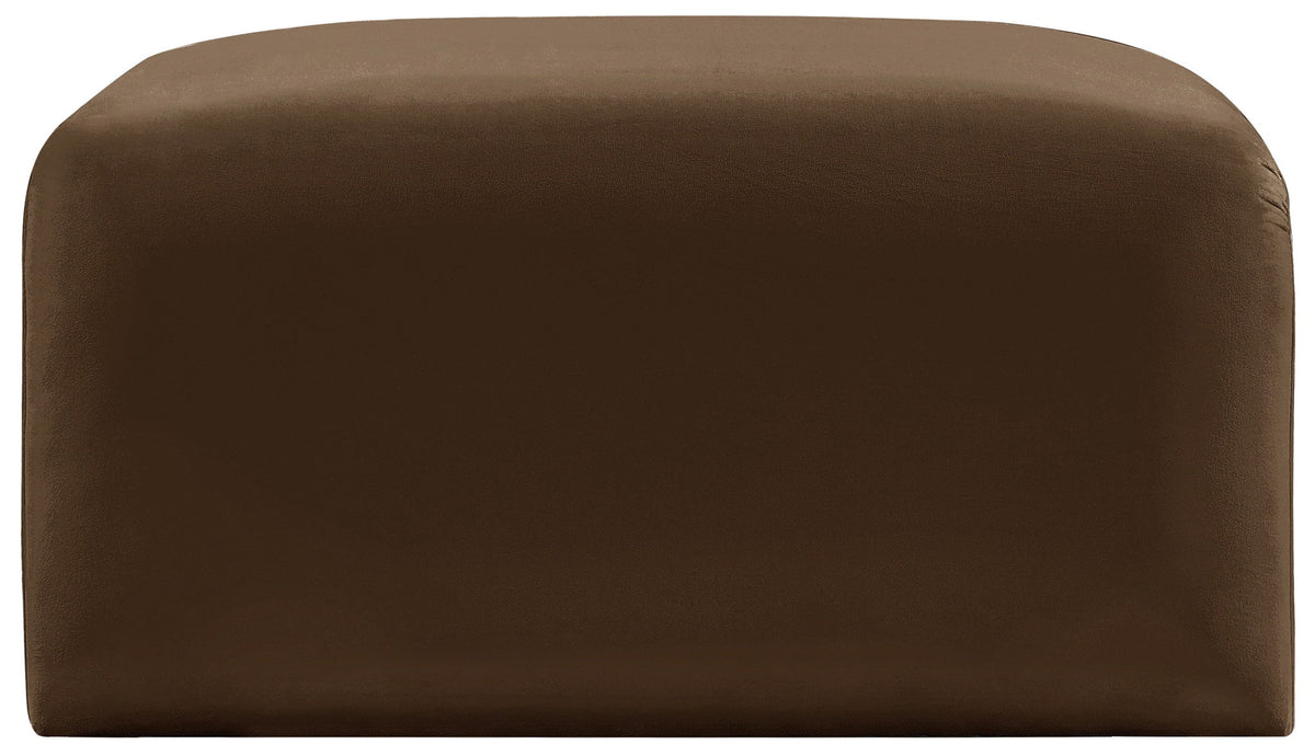 Arc - Velvet Ottoman