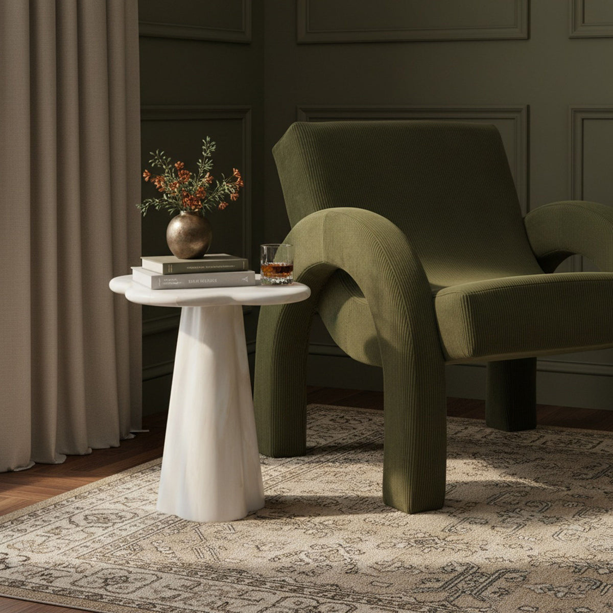 Nola - Concrete Indoor / Outdoor End Table