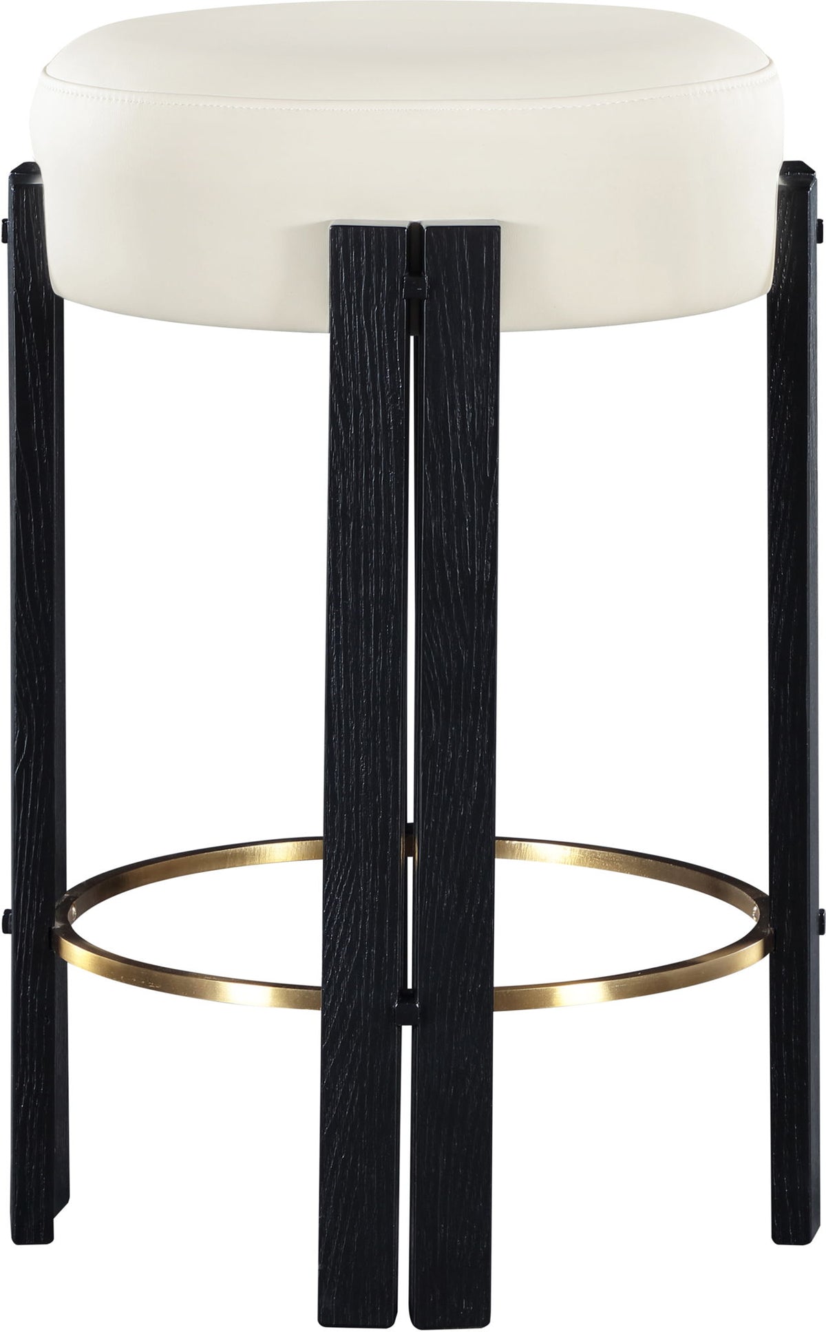 Harrison - Counter Stool With Black Legs