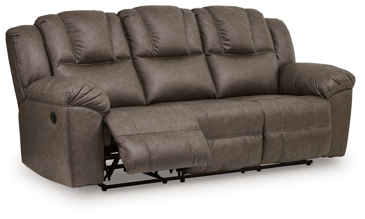 Lowilla - Reclining Sofa - Driftwood