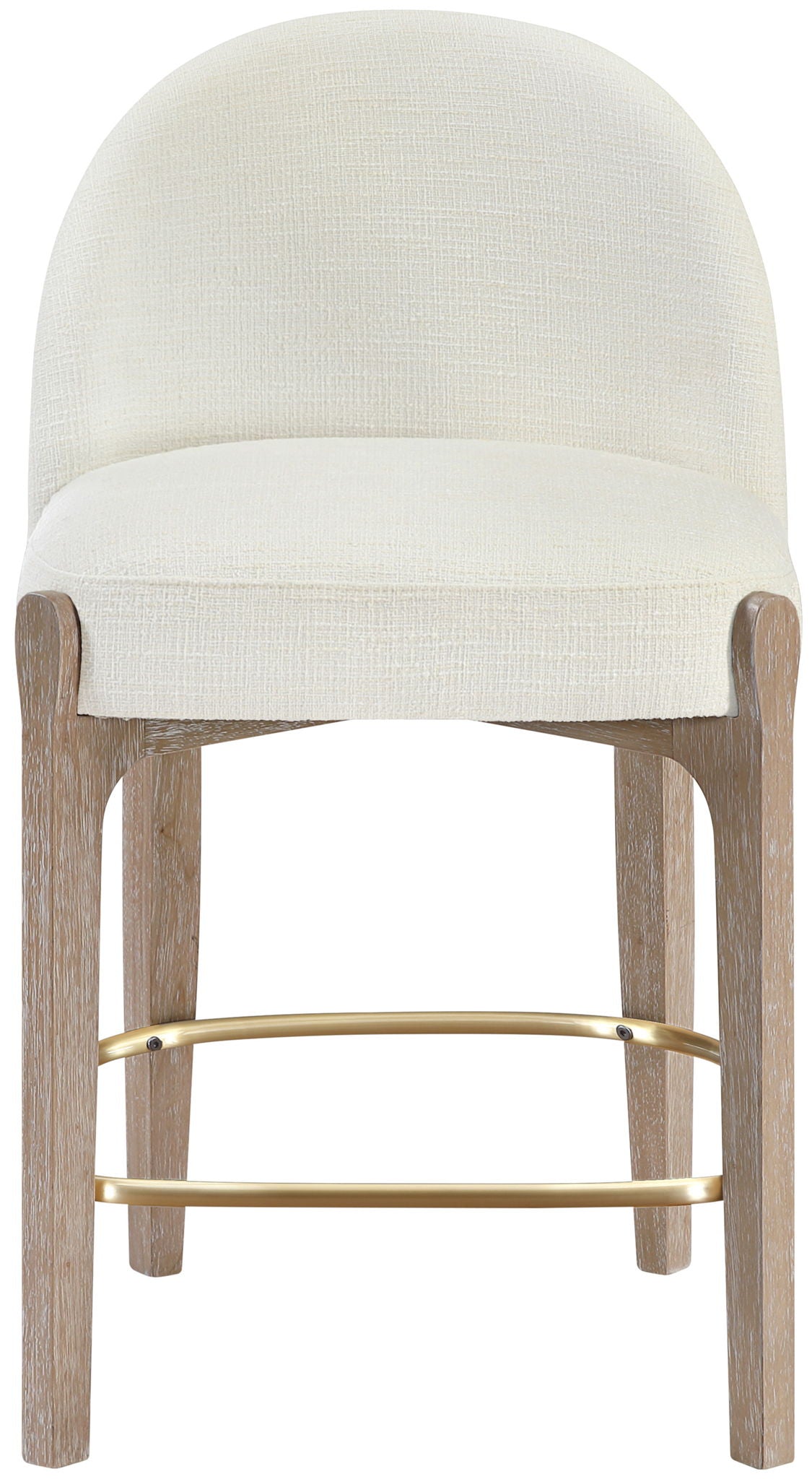 Torino - Counter Stool With Brushed Natural Base