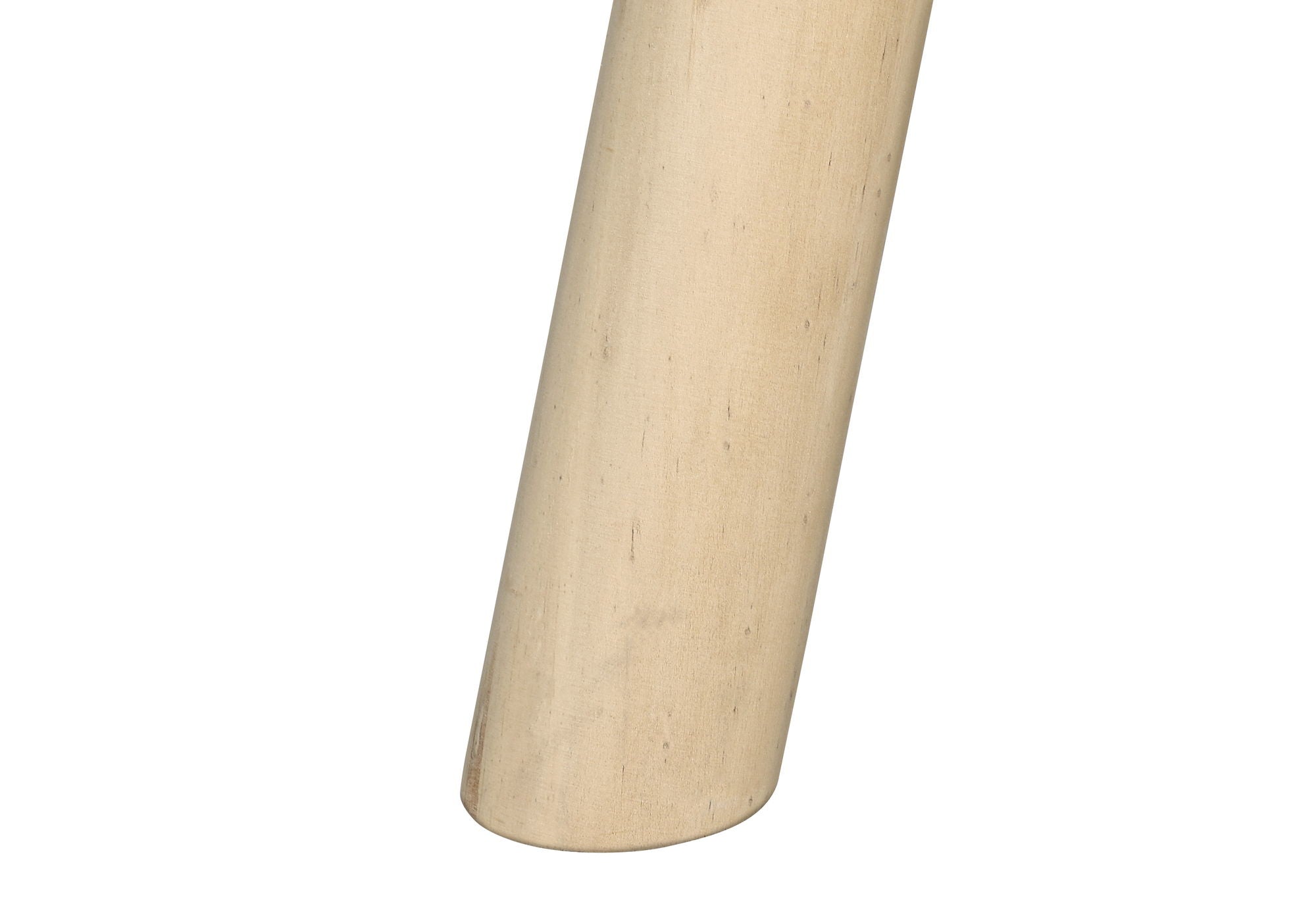 Ottoman, Pouf, Footrest, Foot Stool, Round, Natural Wood Legs, Contemporary, Modern