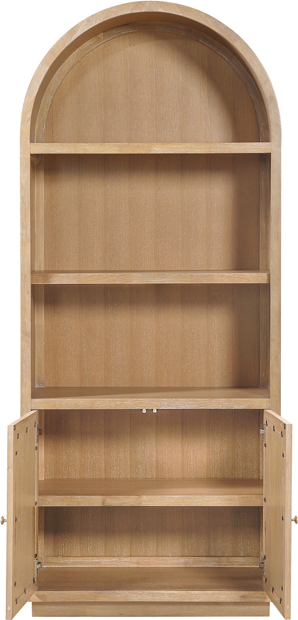 Botanical - Oak Veneer And Solid Wood Bookcase
