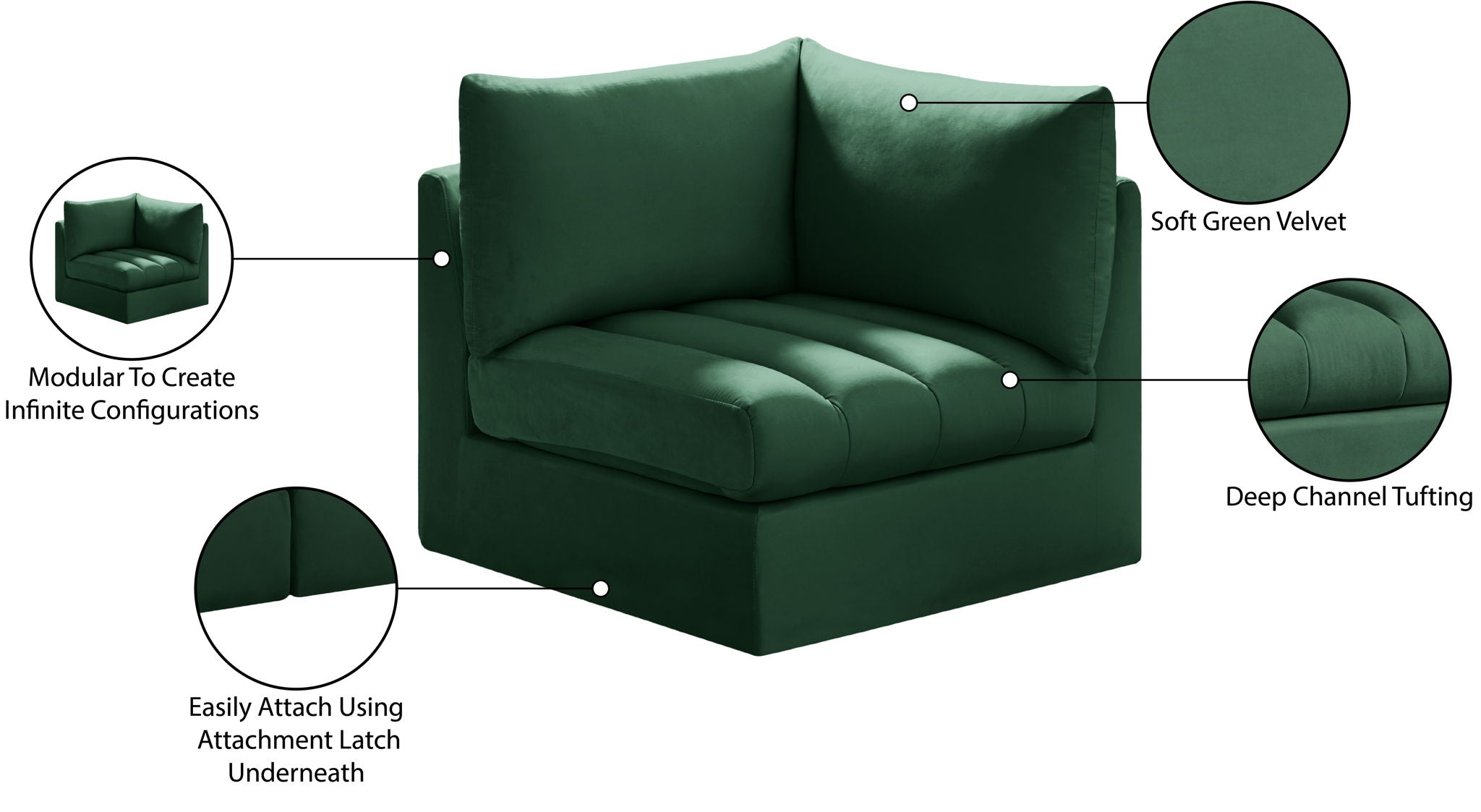 Jacob - Corner Chair